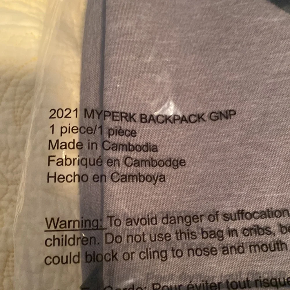 NIB Backpack - Picture 2 of 5